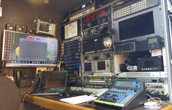 Regia video obvan uplink sat dsng Italy